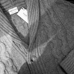 Settefili Cashmere(セッテフィーリ カシミア) Shawl Collar Cardigan ウール カシミア ローゲージ ニットカーディガン ショールカラーカーディガン GREY (グレー・MC009) made in italy(イタリア製) 2016 秋冬新作のイメージ