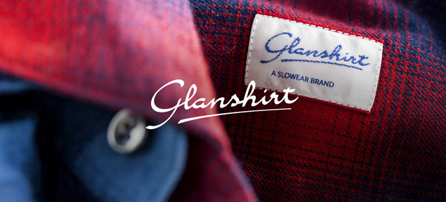 シャツ新品 GLANSHIRT グランシャツ イタリア製 総柄 シャツ SLOWEAR