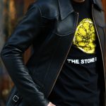 Worn By (ウォーンバイ) STONE ROSES LEMON ストーンローゼス レモン The Stone Roses ザ・ストーン・ローゼズ ロックTシャツ バンドTシャツ BLACK (ブラック) 2016 秋冬新作のイメージ