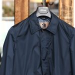 Sealup (シーラップ) Soutien Collar Coat ステンカラーコート ロング ナイロンコート NAVY (ネイビー・01) MADE IN ITALY（イタリア製) 2017 春夏新作のイメージ