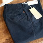 INCOTEX SLACKS（インコテックススラックス）1ST603 SLIM FIT スリムフィット TRICOCHINO STRETCH ガーメントダイ  ストレッチ コットントラウザー チノパンツ NAVY (ネイビー・825) 2017 秋冬新作のイメージ