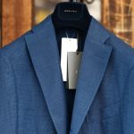 BOGLIOLI MILANO (ボリオリ ミラノ) K.JACKET (Kジャケット) メランジバスケット生地 アンコンジャケット NAVY (ネイビー・66) Made in italy (イタリア製) 2018 春夏新作のイメージ