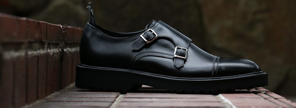 WH (ダブルエイチ) 【WH-0300(WHS-0300)】 Double Monk Strap Shoes