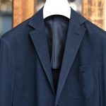 Cruciani (クルチアーニ) Cotton Jersey Jacket (コットンジャージージャケット) Micro Smooth Cotton マイクロスムースコットン ニット ジャケット NAVY (ネイビー・10973) made in italy (イタリア製)　2018 春夏新作のイメージ