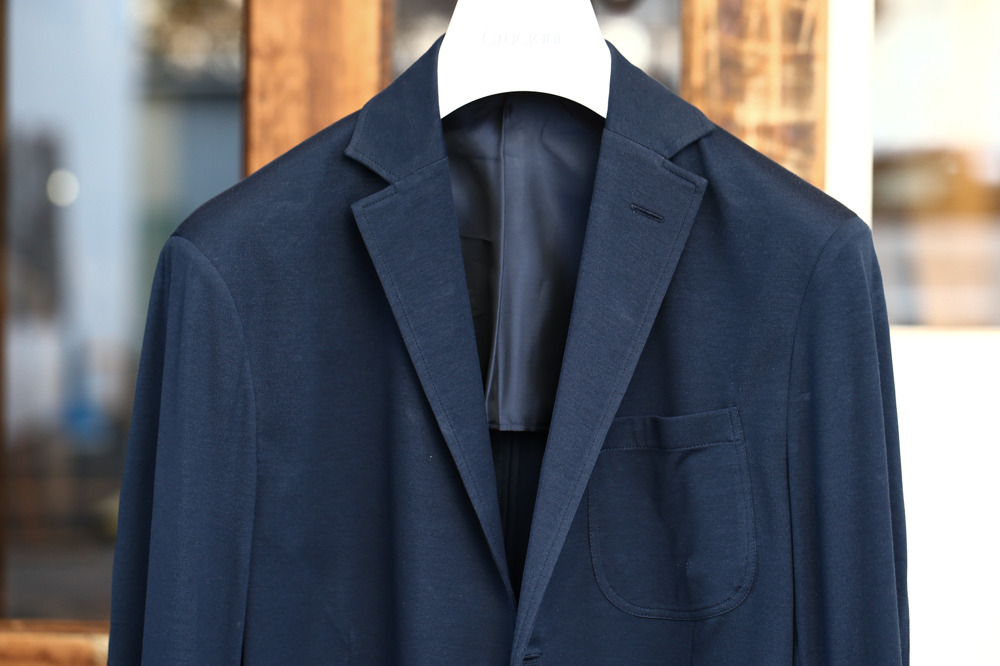 Cruciani (クルチアーニ) Cotton Jersey Jacket (コットンジャージー