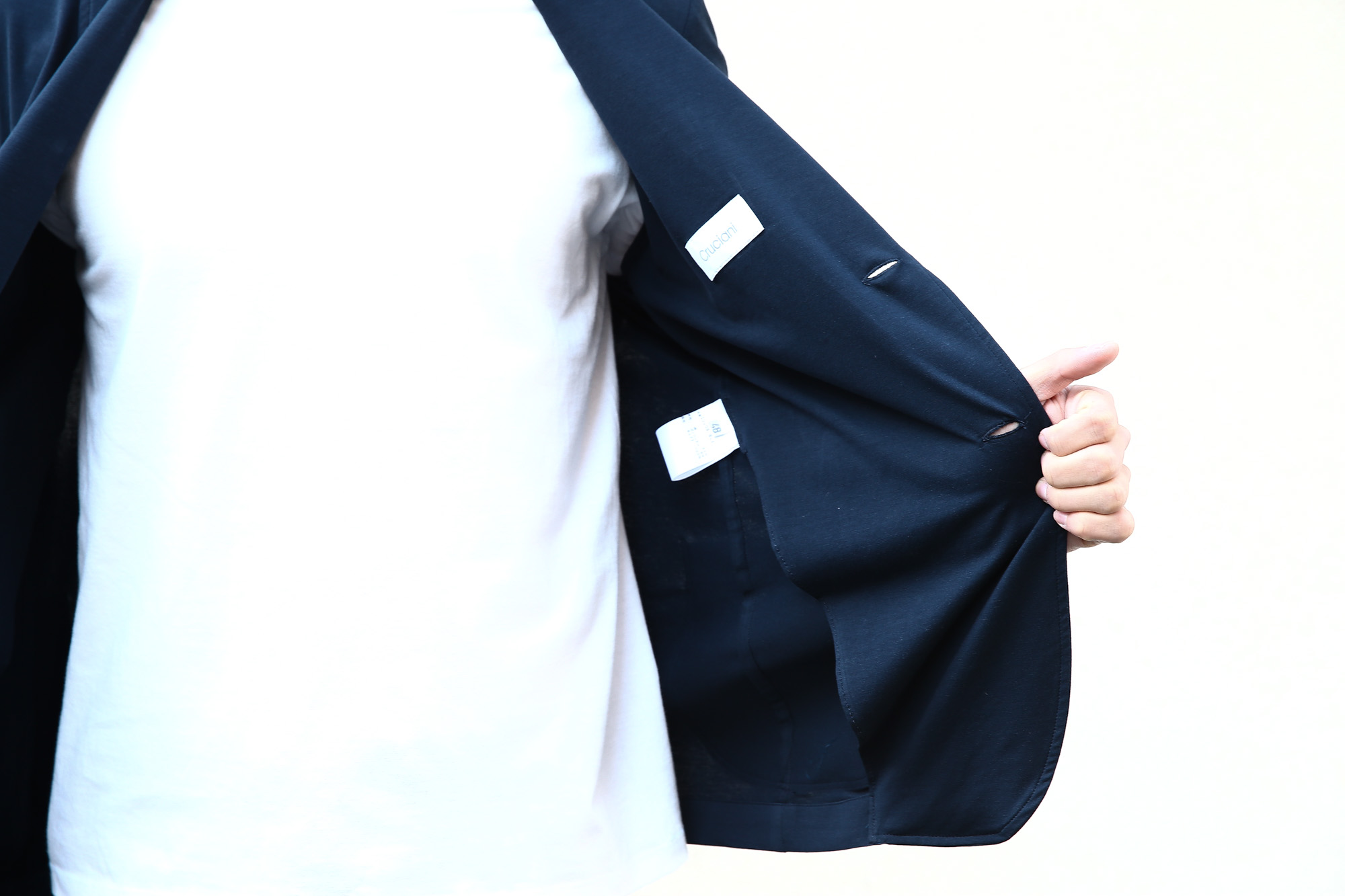 Cruciani / クルチアーニ】 Cotton Jersey Jacket (コットンジャージー 