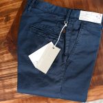 INCOTEX SLACKS（インコテックススラックス）1ST603 SLIM FIT G.D. STRETCH GABCHINO チノパンツ NAVY (ネイビー・829) 2018 春夏新作のイメージ