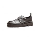 【WH / ダブルエイチ】 【WH-0300(WHS-0300)】 Double Monk Strap Shoes (干場氏 スペシャル モデル) Cruise Last (クルーズラスト) ダブルモンクストラップシューズ DARK BROWN (ダークブラウン) MADE IN JAPAN (日本製) 2018 春夏新作   【干場氏、坪内氏の直筆サイン入り】【Alto e Diritto限定 スペシャルアイテム】のイメージ