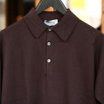 JOHN SMEDLEY (ジョンスメドレー) S3798 Polo Shirt SEA ISLAND COTTON (シーアイランドコットン) ポロシャツ DARK LEATHER (ダークレザー) Made in England (イギリス製) 2018 春夏新作のイメージ