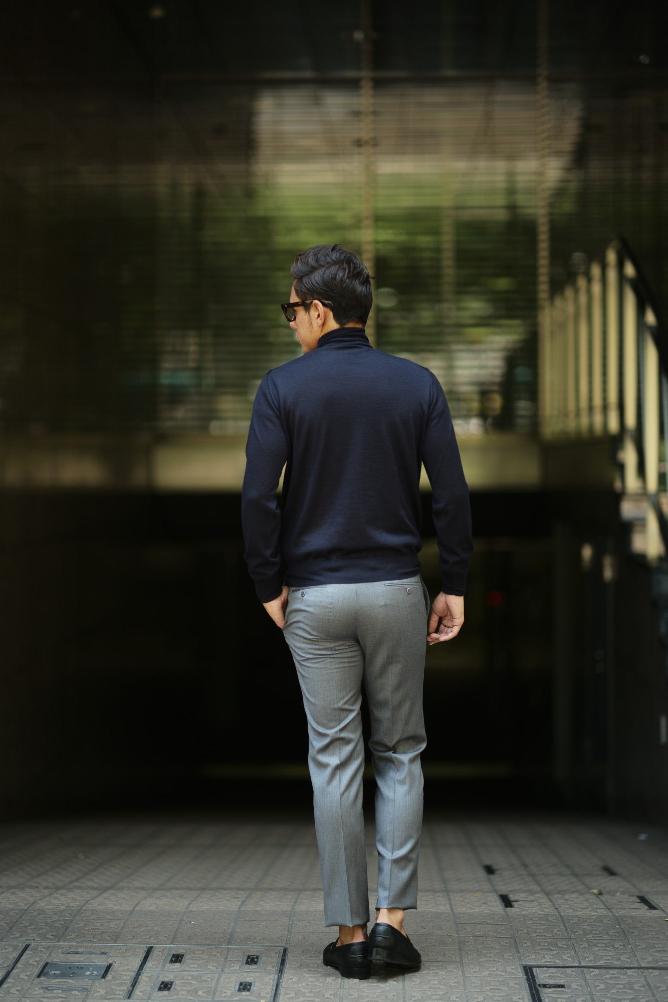 Cruciani (クルチアーニ) Silk Cashmere Turtle Neck Sweater (シルク ...
