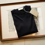 JOHN SMEDLEY (ジョンスメドレー) IMPERIAL KASHMIR (カシミアシリーズ) NORLAND (ノーランド) CASHMERE × SILK (カシミア × シルク) シルクカシミア クルーネックセーター NAVY (ネイビー) Made in England (イギリス製) 2018 秋冬新作のイメージ