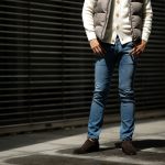 RICHARD J. BROWN (リチャード ジェイ ブラウン) Cortina (コルティーナ) Denim Cashmere (ストレッチデニムカシミア) ジーンズ デニムパンツ BLUE (ブルー・T27 W836) MADE IN ITALY (イタリア製) 2018 秋冬新作のイメージ