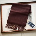 Johnstons (ジョンストンズ) WA16 MUFFLER SCARF Cashmere 100% カシミア マフラー Chocolate (チョコレート・SB7090) Made in Scotland (スコットランド製) 2018 秋冬新作のイメージ