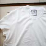 FEDELI (フェデーリ) Crew Neck T-shirt (クルーネック Tシャツ) ギザコットン Tシャツ WHITE (ホワイト・41) made in italy (イタリア製) 2019 春夏新作のイメージ