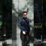 Cuervo (クエルボ) Sartoria Collection (サルトリア コレクション) Pier(ピエル) STRETCH COTTON ストレッチコットン シャツ NAVY(ネイビー) MADE IN ITALY (イタリア製) 2019 春夏 【ネイビーフリー分発売中】のイメージ