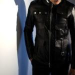 Cuervo (クエルボ) Satisfaction Leather Collection (サティスファクション レザー コレクション) HUNK(ハンク) BUFFALO LEATHER (バッファロー レザー) レザージャケット BLACK(ブラック) MADE IN JAPAN (日本製) 2019 秋冬 【ご予約受付中】のイメージ