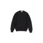 Settefili Cashmere (セッテフィーリ カシミア) Silk Cashmere Crew Neck Sweater ハイゲージ シルクカシミア ニット セーター BLACK (ブラック・CS22) made in italy (イタリア製) 2019 秋冬新作のイメージ