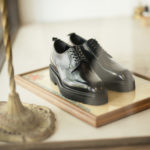 WH (ダブルエイチ) WHZ-0011 Cordovan Plane Toe Shoes (干場氏 スペシャル Zモデル) Trench Last (トレンチラスト) Shell Cordovan シェルコードバンレザー プレーントゥシューズ BLACK (ブラック) MADE IN JAPAN (日本製) 2019 秋冬 【Special限定モデル】【7月27日発売分】【ご予約受付中】のイメージ