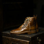 ENZO BONAFE(エンツォボナフェ) ART.3983 Lace up Boots(レースアップブーツ) Horween Shell Cordovan Leather ホーウィン社シェルコードバンレザー ドレスシューズ ドレスブーツ BOURBON (バーボン) made in italy (イタリア製)のイメージ