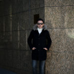 HERNO(ヘルノ) N-3B Cashmere coat (カシミア コート) LUIGI COLOMBO (ルイージ・コロンボ) 撥水 カシミア ロング コート BLACK (ブラック・9300) Made in italy (イタリア製) 2019 秋冬新作のイメージ