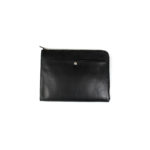 J&M DAVIDSON(ジェイアンドエムデヴィッドソン) PORTFOLIO POUCH (ポートフォリオポーチ) カーフレザー クラッチバッグ BLACK (ブラック・999) Made in spain (スペイン製) 2019 秋冬新作のイメージ