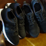 WH (ダブルエイチ) WH-0111S Faster Last(ファスターラスト) Suede Leather スエードレザー スニーカー BLACK×WHITE (ブラック×ホワイト),BLACK×BLACK (ブラック×ブラック)  MADE IN JAPAN (日本製) 2020【Alto e Diritto 別注 限定スエードモデル】【3月下旬入荷分 ご予約開始】のイメージ