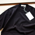 Cruciani(クルチアーニ) 33G Knit T-shirt 33ゲージ コットン ニット Tシャツ NAVY (ネイビー・Z0064)  made in italy (イタリア製) 2020 春夏新作  【入荷しました】【フリー分発売開始】のイメージ