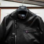 EMMETI(エンメティ) JOSEPH (ジョセフ) Lambskin Nappa Leather ラムナッパ レザー ダブルライダース BISTRO GARDEN (グリーン) Made in italy (イタリア製) 2020 秋冬 【Alto e Diritto 限定モデル】 【ご予約開始】のイメージ