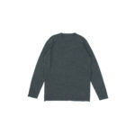 lucien pellat-finet(ルシアン ペラフィネ) Cashmere Crew Neck Sweater カシミア クルーネック セーター DERBY GREY (チャコールグレー) made in scotland (スコットランド製) 【Alto e Diritto 別注 // 無地】のイメージ