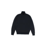 JOHN SMEDLEY (ジョンスメドレー) RENOLD (レノルド) 30G Merino Wool (30ゲージメリノウール) タートルネックセーター BLACK (ブラック) Made in England (イギリス製) 2020 秋冬新作のイメージ