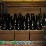 AUBERCY (オーベルシー) HUGH Lace up boots (ヒュー) Du Puy Vitello デュプイ社ボックスカーフ レースアップブーツ NERO (ブラック) made in italy (イタリア製) 2021 春夏新作のイメージ