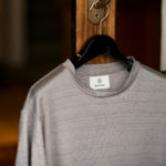 RIVORA (リヴォラ) Vintage Linen Layered T-Shirts ヴィンテージ リネン レイヤード Tシャツ GRAY (グレー・020) MADE IN JAPAN (日本製) 2021 春夏新作 【入荷しました】【フリー分発売開始】のイメージ