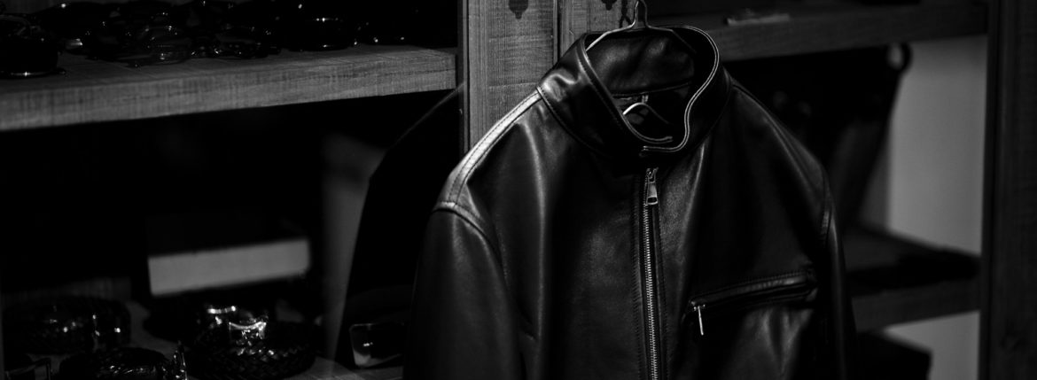 SILENCE (サイレンス) Single Leather Jacket (シングルレザー