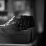 ENZO BONAFE (エンツォボナフェ) ART.3722 Crocodile Chukka boots クロコダイル Mat Crocodile Leather マット クロコダイル エキゾチックレザー チャッカブーツ NERO (ブラック) made in italy (イタリア製) 2022 【Special Model】のイメージ
