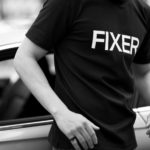 FIXER “FTS-02” Print Crew Neck T-shirt BLACK 【Special Model】【東京限定】のイメージ