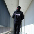 FIXER × NEW ERA /// FNE-04 RAIN SHELL JACKET BLACK , FNE-05 RAIN SHELL PANTS BLACK【発売開始】のイメージ