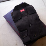 ISAIA "MADE TO MEASURE" "CAM205" LINEN SHIRTS BLACK 2024 イザイア リネンシャツ ブラック 愛知 名古屋 Alto e Diritto altoediritto アルトエデリット
