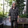 ISAMU KATAYAMA BACKLASH “2154-01” TRUE COLORS WESTERN CHECK SHIRTS BLACK 2025春夏 【ご予約開始】のイメージ