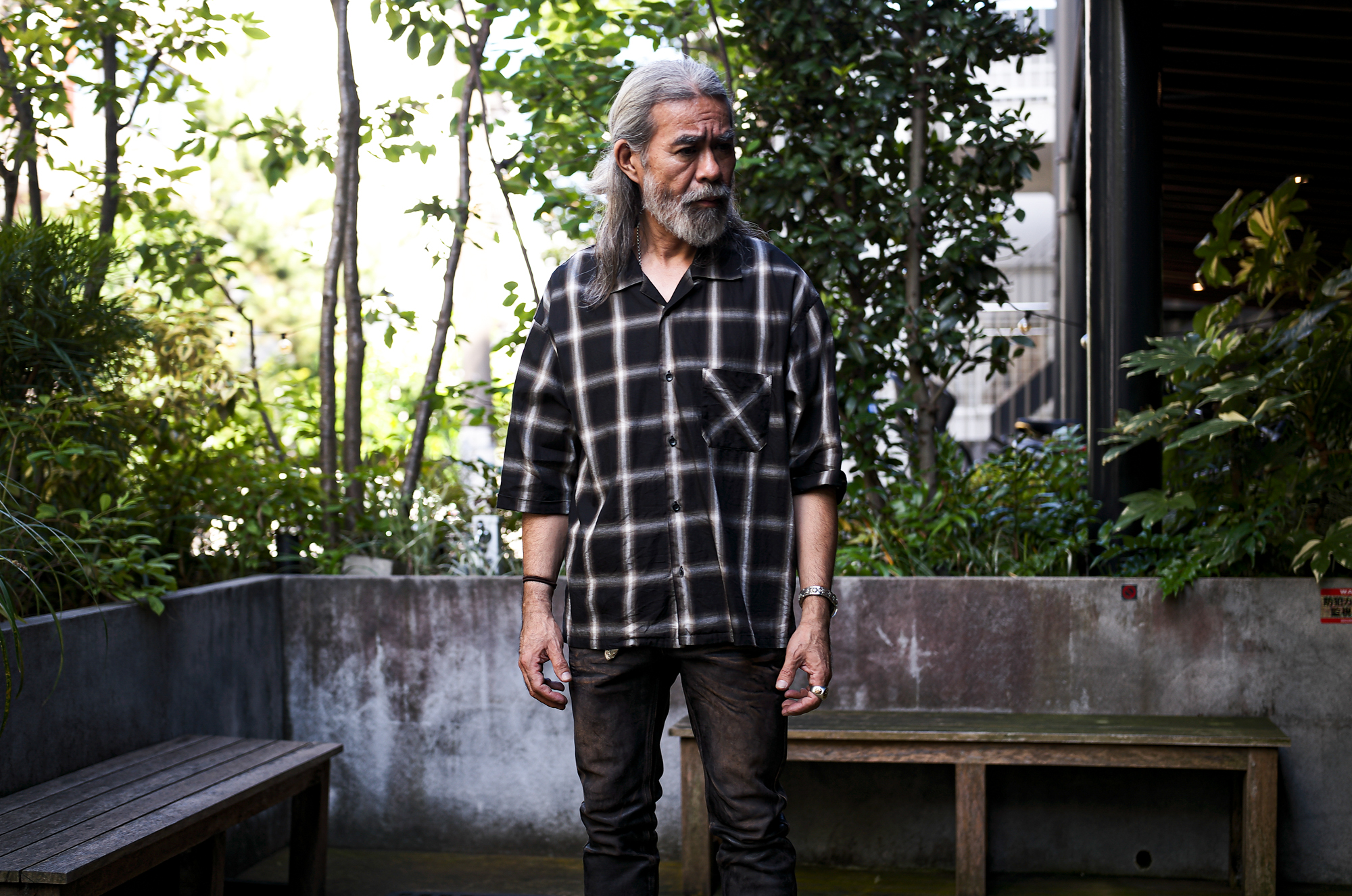 ISAMU KATAYAMA BACKLASH "2154-01" TRUE COLORS WESTERN CHECK SHIRTS BLACK 2025春夏 【ご予約開始】 イサムカタヤマバックラッシュ ウエスタン 半袖 チェックシャツ ブラック 愛知 名古屋 Alto e Diritto altoediritto アルトエデリット