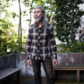 ISAMU KATAYAMA BACKLASH “2154-02” TRUE COLORS WESTERN CHECK SHIRTS DARK BROWN 2025春夏 【ご予約開始】のイメージ