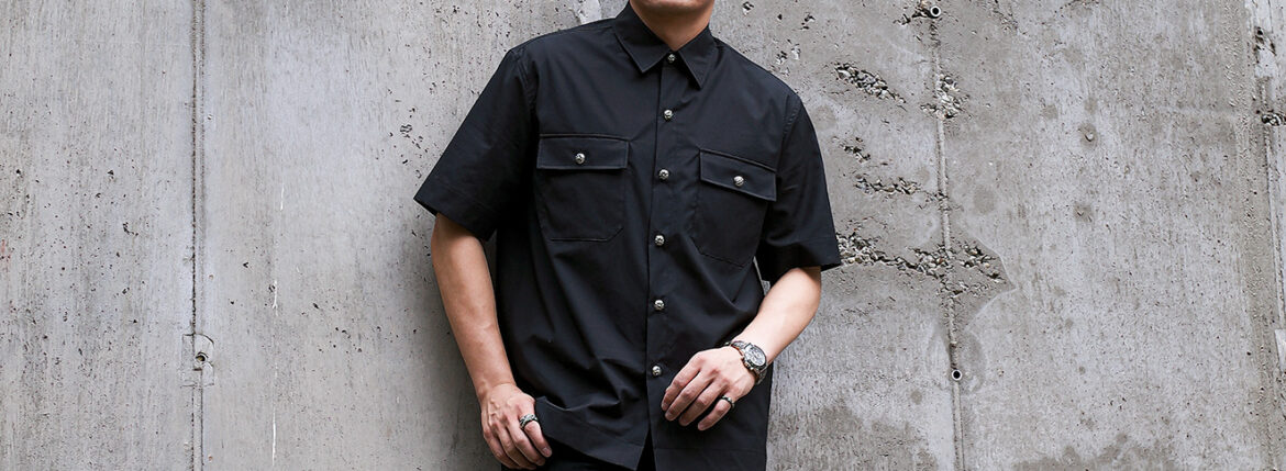 Balvenie Wilhelm (バルヴェニー ヴィルヘルム) No.11 WORK SHIRTS 925 SILVER ワークシャツ BLACK (ブラック) 【ご予約受付中】のイメージ