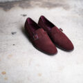 ENZO BONAFE “ART.EB-44” SLIP ON SUPER BUCK BORDEAUX 2024のイメージ