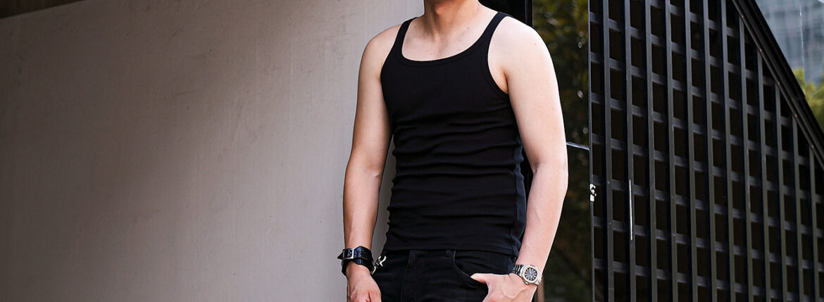 FIXER (フィクサー) FTT-00 Tank Top タンクトップ BLACK (ブラック)  【ご予約開始】【2024.8.10(Sat)～2024.8.25(Sun)】のイメージ