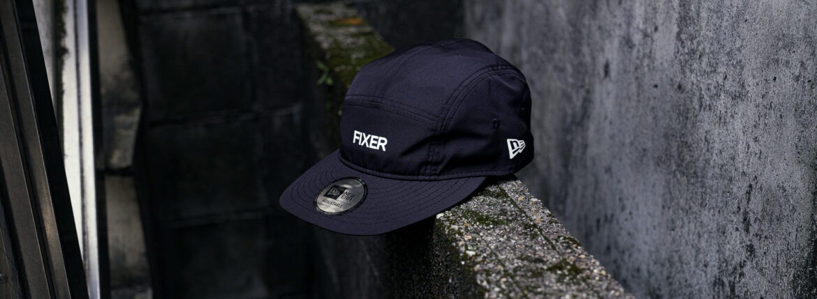 FIXER × NEW ERA FNE-06 JET CAP BLACK × WHITE フィクサー ニューエラ ジェットキャップ ブラック ホワイト キャップ ナイロン 愛知 名古屋 Alto e Diritto altoediritto アルトエデリット