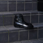 ENZO BONAFE エンツォボナフェ ART.EB-13 Jodhpur Boots Du Puy Vitello デュプイ社ボックスカーフ ジョッパーブーツ NERO (ブラック) made in italy イタリア製 2024秋冬 愛知 名古屋 altoediritto アルトエデリット ブーツ レザーブーツ enzobonafe EB13