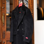 ISAIA (イザイア) MARSHAL PERUVIAN ALPACA (マーシャル) アルパカ ダブルブレスト コート BLACK (ブラック・990) Made in italy (イタリア製) 2024秋冬新作 【入荷しました】【フリー分発売開始】愛知 名古屋 Alto e Diritto altoediritto アルトエデリット