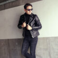 ROYAL LUSTER (ロイヤルラスター) Noah (ノア) DOUBLE RIDERS Calf Leather ダブルライダース ジャケット BLACK (ブラック)のイメージ