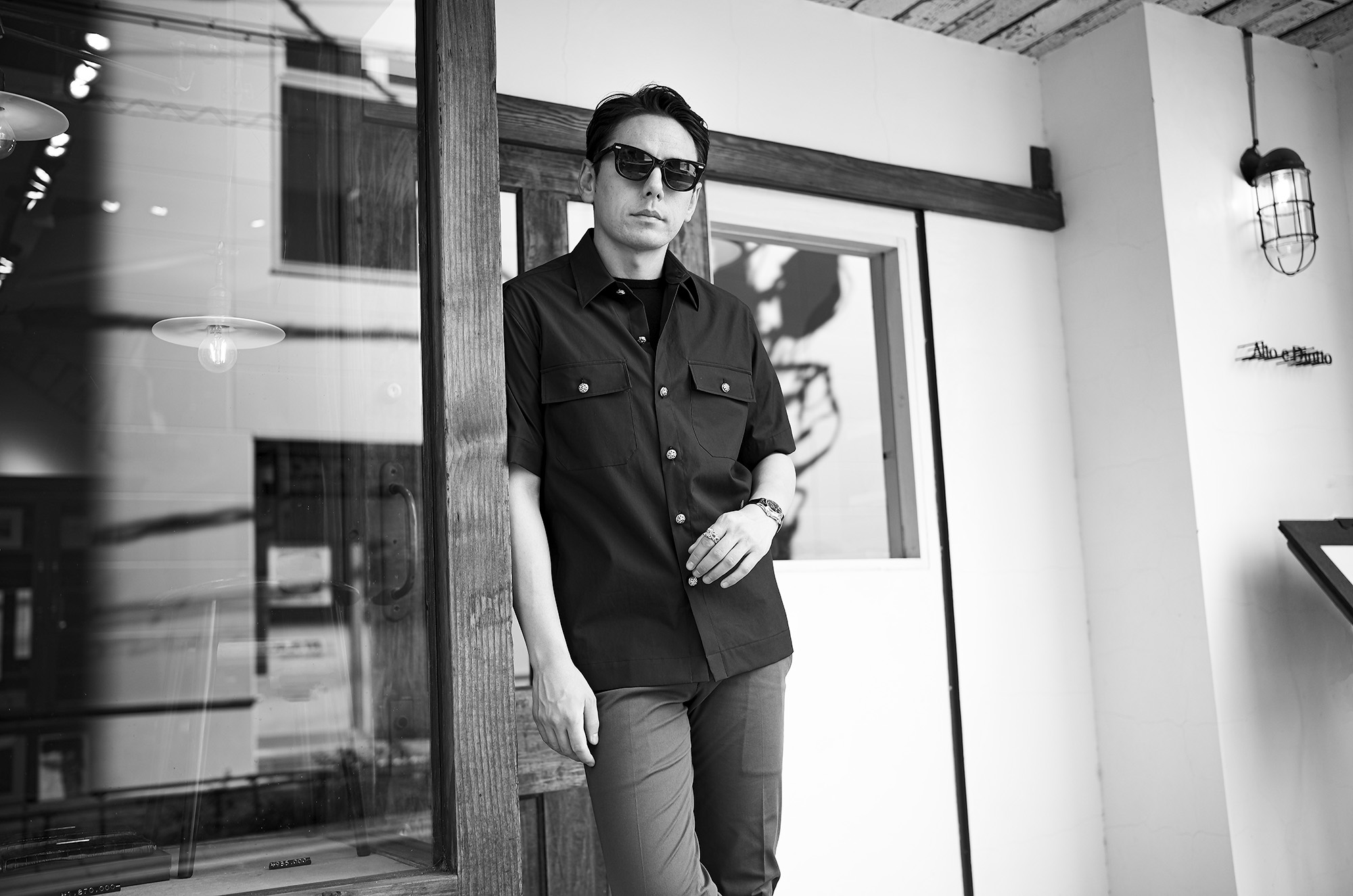 Balvenie Wilhelm (バルヴェニー ヴィルヘルム) No.11 WORK SHIRTS 925 SILVER ワークシャツ BLACK (ブラック) 愛知 名古屋 Alto e Diritto altoediritto アルトエデリット