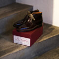 ENZO BONAFE “ART.3722” Chukka boots Cordovan Leather No.8のイメージ