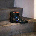 ENZO BONAFE (エンツォボナフェ) ART.3993 Zip up Boots Du Puy Vitello デュプイ社ボックスカーフ ジップアップブーツ NERO (ブラック) made in italy (イタリア製) 2024秋冬のイメージ